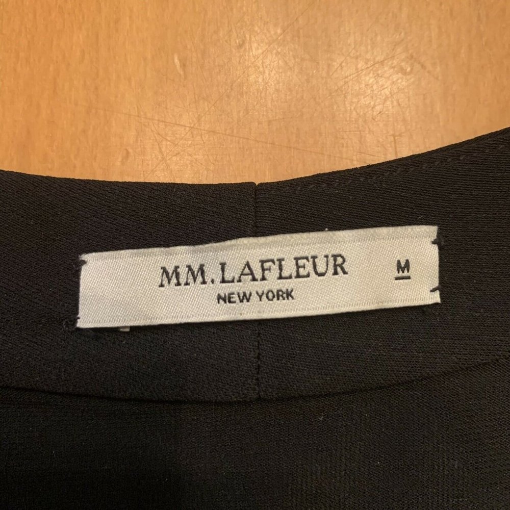 SOLD MM Lafleur black Zulma midi dress - Picture 8 of 12